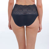 Lace Ease Invisible Stretch Full Brief Navy