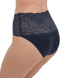Lace Ease Invisible Stretch Full Brief Navy