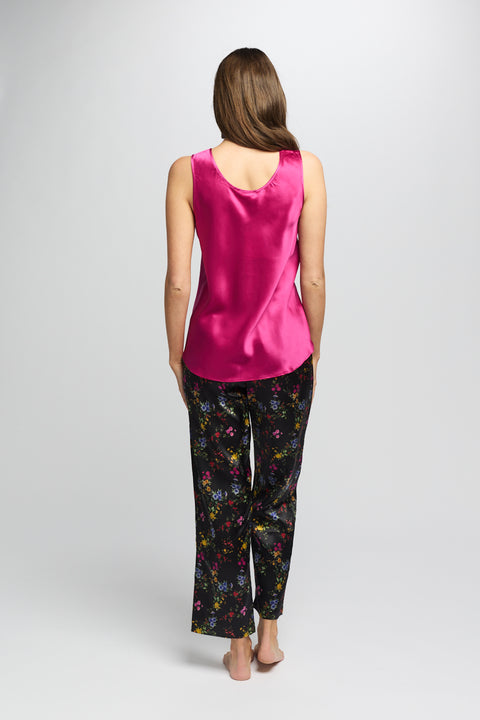 Mono Silk Cami Cerise