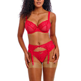 Loveland UW Plunge Bra Bombshell Chilli Red