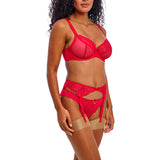 Loveland UW Plunge Bra Bombshell Chilli Red