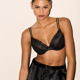 Jane Push Up Bra Black