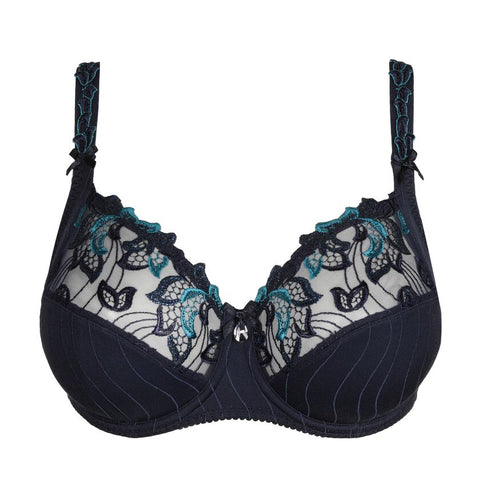 Deauville Full Cup Bra Velvet Blue