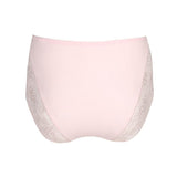 Back flat lay of Mohala Full Briefs pastel pink by The Foundation, displaying smooth high-waisted design and seamless comfort