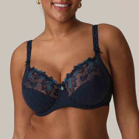 Deauville Full Cup Bra Velvet Blue