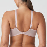 Back view of PrimaDonna Sophora Full Cup Bra Bois De Rose, featuring adjustable straps and mesh band, comfort by The Foundation.
