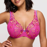 Devdaha Plunge Bra Very Berry