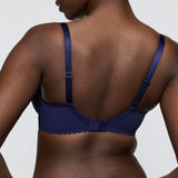 San Angel Half Padded Plunge Bra Water Blue