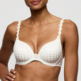 Avero Padded Heart Shape Bra Ivory Petal