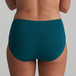 Marie Jo Colour Studio Full Brief in Jasper Green, plain seamless style with soft waistband and full back coverage.