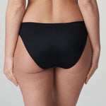 Back view of PrimaDonna Deauville Rio Brief in black, offering smooth, seamless comfort with a supportive fit.