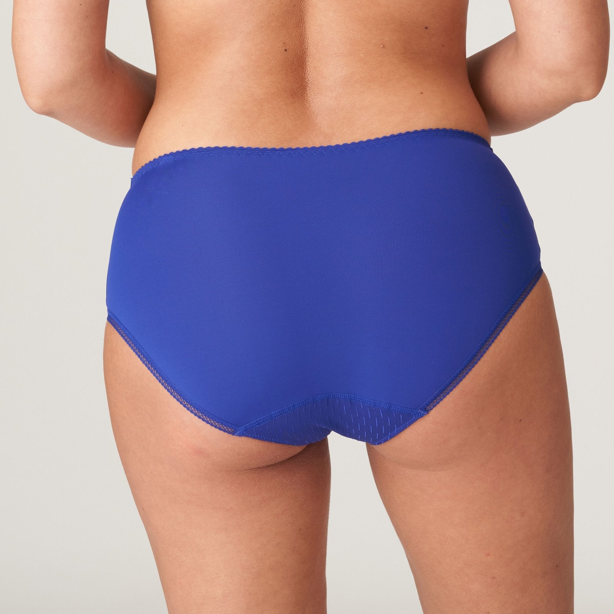 Back view of Orlando Full Briefs Crazy Blue by PrimaDonna, seamless coverage and soft feel, perfect for everyday luxury.