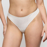 Avero Thong Brief Ivory Petal