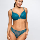 Jane Push Up Bra Peacock