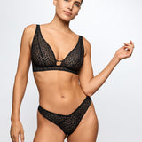 Juliane Halter Bralette Bra Black