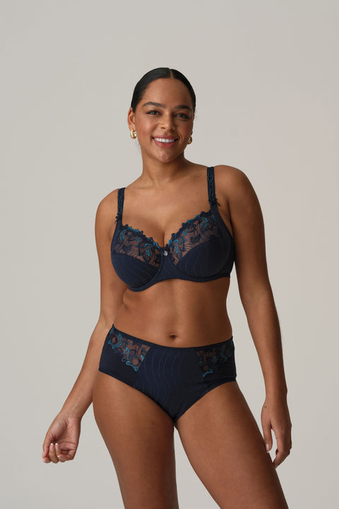 Deauville Full Cup Bra Velvet Blue