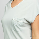 Jersey Knit T-Shirt Nightie Mint