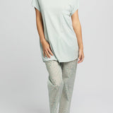 Jersey Cap Sleeve Sleep T-Shirt Mint
