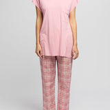 Jersey Cap Sleeve Sleep T-Shirt Musk