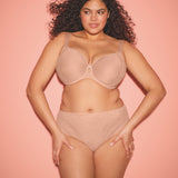 Nerina Moulded Spacer T-Shirt Bra Sahara