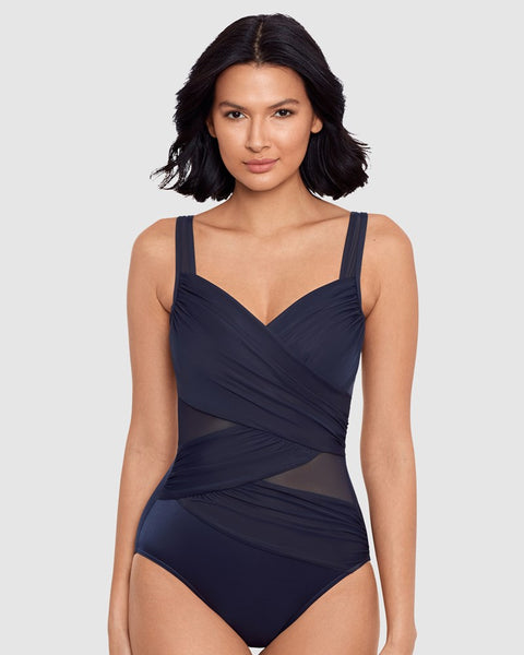 Network Madero Underwire Shaping Swimsuit Midnight Blue