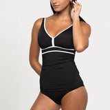 Promised Aphrodite Audrey Multifit Tankini Top Black