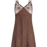 Fleurs Nightdress Leo Print