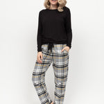 cosy women's flannelette pyjama set. womens brushed cotton pyjamas 