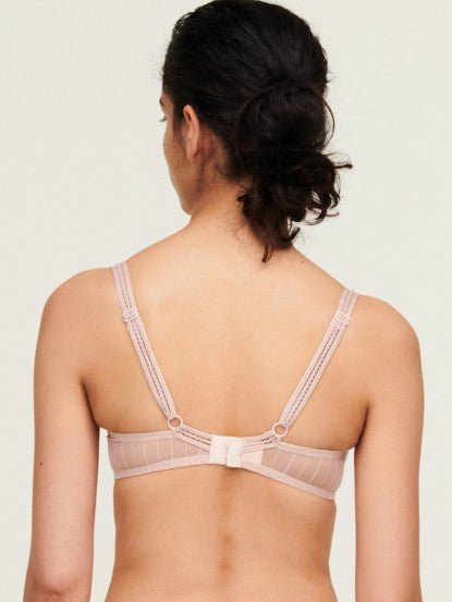 Back view of Passionata Maddie Bra with U-shaped tulle back – The Foundation