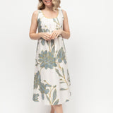 Piper Floral Print Nightdress White