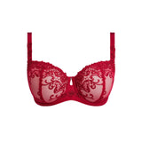 Portia Underwire Balconette Bra Red