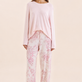 Coco Feather Soft PJ Set Papinelle Pink/Ecru