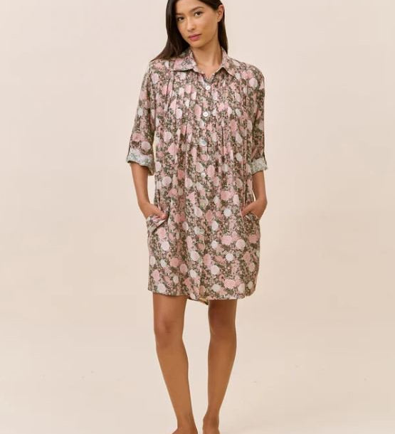 Soft Cotton Blend cosy nightie nightshirt flannel brushed cotton
