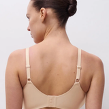 Soft Stretch Power Plunging Bra Golden Beige