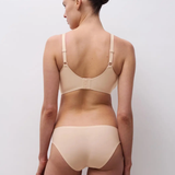 Soft Stretch Power Plunging Bra Golden Beige