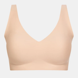 Soft Stretch Power Plunging Bra Golden Beige