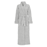 Ruth Luxury Plush Long Robe Grey Chine