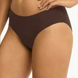 Essentials Edit Mid Bikini Pant Cocoa