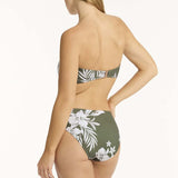Aloha Twist Bandeau Khaki