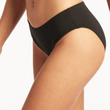 Essentials Mid Bikini Pant Black