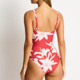 Veridian Cross Front Multifit One Piece Ruby