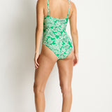 Palmera Cross Front Multifit One Piece Green