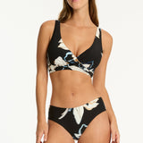 La Luna Mid Bikini Pant Black