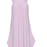 Samantha Modal Scalloped Lace Swing Nightdress Pink