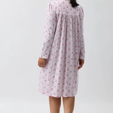 Posy Poly/Cotton Knit Short Nightie Pink