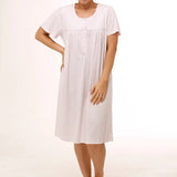 Ditsy Short Sleeve Nightie Pink