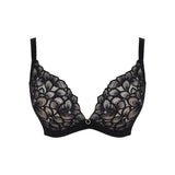 Allure Demi Plunge Bra Black/Latte