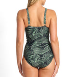 Lombok DD/E Twist Ruched One Piece Black
