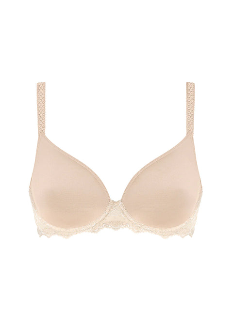 Caresse 3D Plunge Contour TShirt Bra Peau Rose