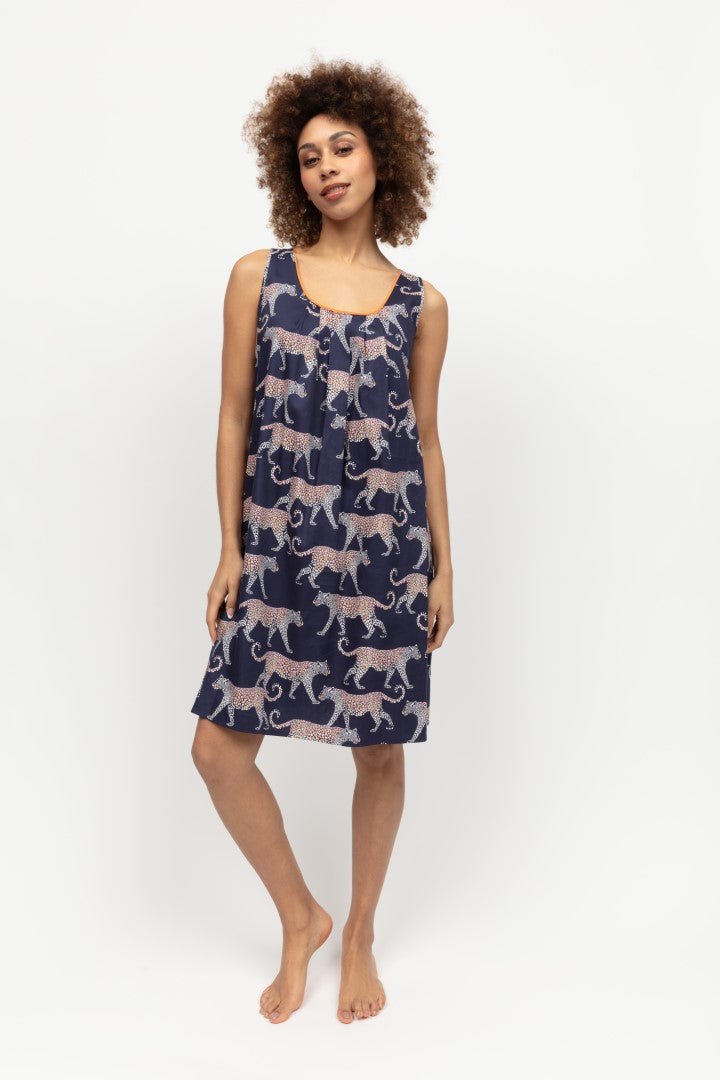 Cyberjammies women's short night dress. women's cotton/modal nightie